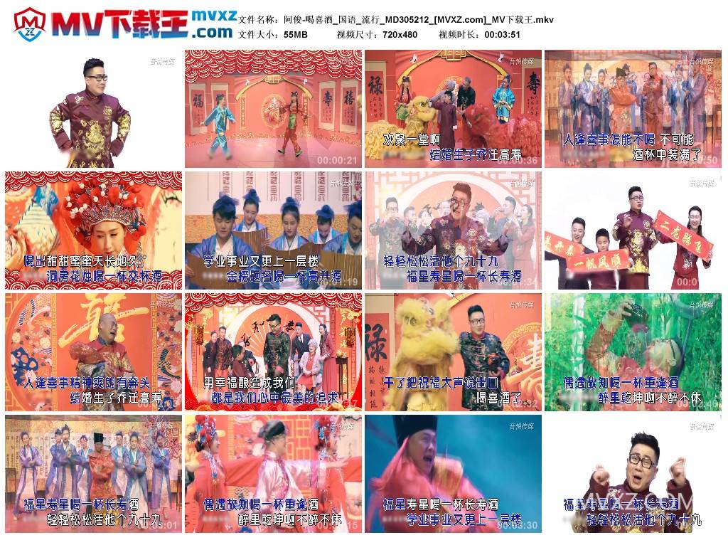 阿俊-喝喜酒_国语_流行_MD305212